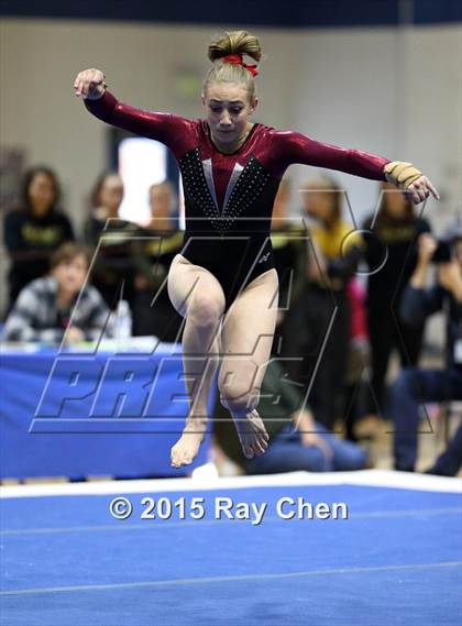 Thumbnail 2 in CHSAA 5A Gymnastics Championships (Day 1 First Half) photogallery.
