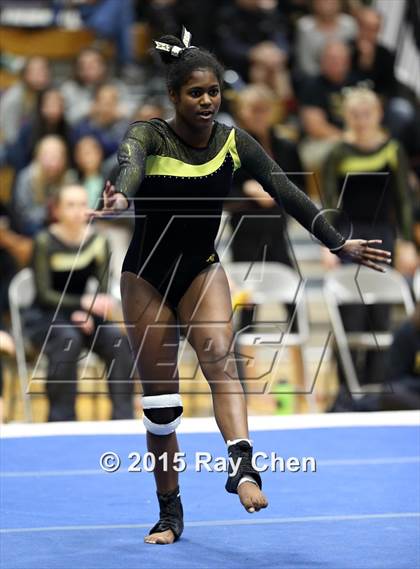 Thumbnail 1 in CHSAA 5A Gymnastics Championships (Day 1 First Half) photogallery.