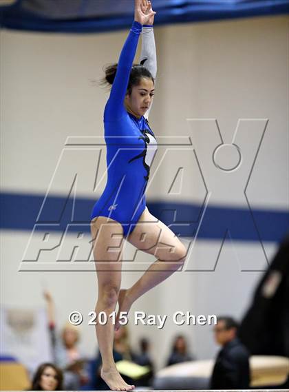 Thumbnail 3 in CHSAA 5A Gymnastics Championships (Day 1 First Half) photogallery.