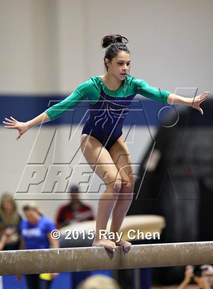 Thumbnail 3 in CHSAA 5A Gymnastics Championships (Day 1 First Half) photogallery.