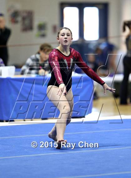 Thumbnail 2 in CHSAA 5A Gymnastics Championships (Day 1 First Half) photogallery.
