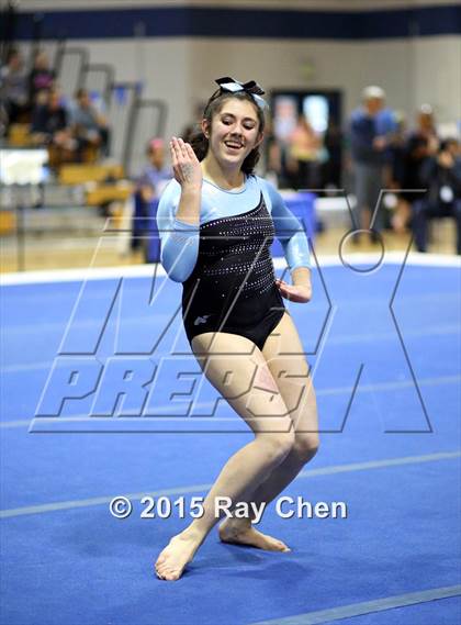 Thumbnail 3 in CHSAA 5A Gymnastics Championships (Day 1 First Half) photogallery.