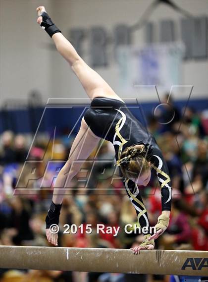 Thumbnail 3 in CHSAA 5A Gymnastics Championships (Day 1 First Half) photogallery.