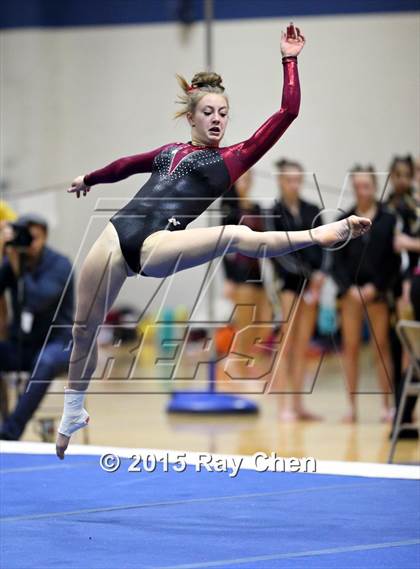 Thumbnail 3 in CHSAA 5A Gymnastics Championships (Day 1 First Half) photogallery.