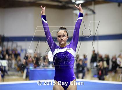 Thumbnail 3 in CHSAA 5A Gymnastics Championships (Day 1 First Half) photogallery.