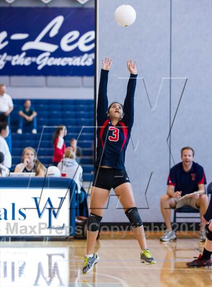 Thumbnail 1 in Yorktown vs Jefferson JV (Jr. Volleyball Brawl II) photogallery.