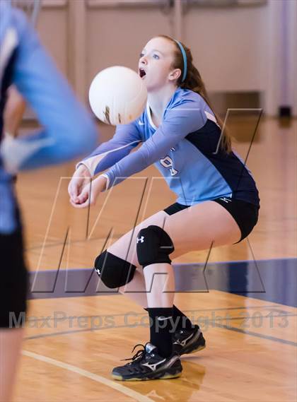 Thumbnail 1 in Yorktown vs Jefferson JV (Jr. Volleyball Brawl II) photogallery.
