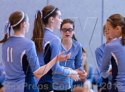Thumbnail 3 in Yorktown vs Jefferson JV (Jr. Volleyball Brawl II) photogallery.