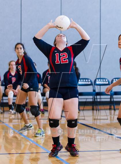 Thumbnail 3 in Yorktown vs Jefferson JV (Jr. Volleyball Brawl II) photogallery.