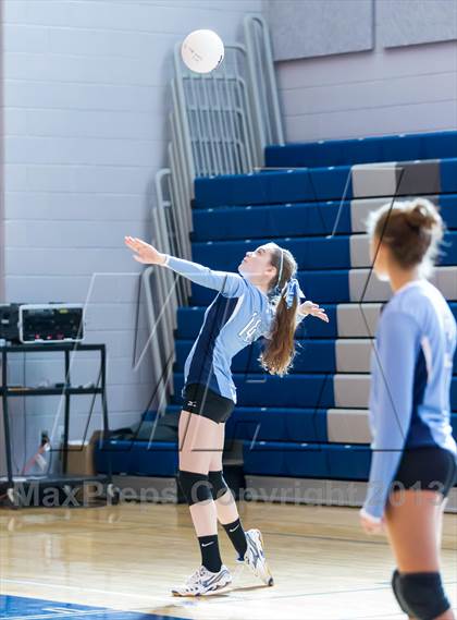 Thumbnail 2 in Yorktown vs Jefferson JV (Jr. Volleyball Brawl II) photogallery.