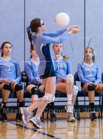 Thumbnail 1 in Yorktown vs Jefferson JV (Jr. Volleyball Brawl II) photogallery.