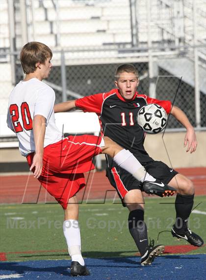 Thumbnail 2 in Upper St. Clair vs. Peters Township (PIAA Class AAAA Quarterfinal) photogallery.