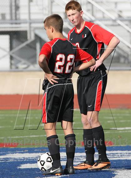 Thumbnail 2 in Upper St. Clair vs. Peters Township (PIAA Class AAAA Quarterfinal) photogallery.