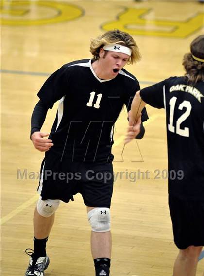 Thumbnail 2 in Norco vs. Oak Park (CIF SS D3 Final) photogallery.