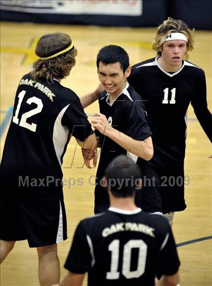 Thumbnail 2 in Norco vs. Oak Park (CIF SS D3 Final) photogallery.