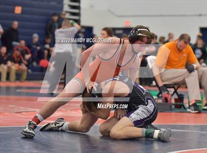Thumbnail 1 in IHSA 1A Wrestling Sectionals photogallery.