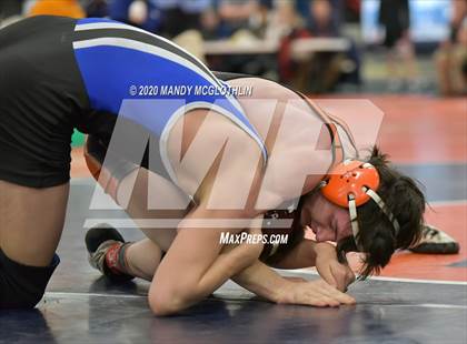 Thumbnail 1 in IHSA 1A Wrestling Sectionals photogallery.