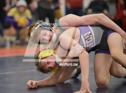 Thumbnail 2 in IHSA 1A Wrestling Sectionals photogallery.