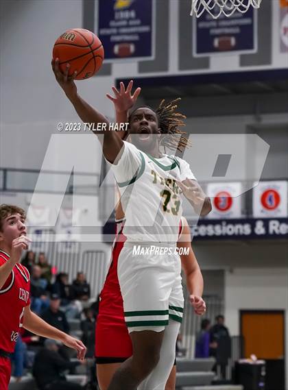 Thumbnail 2 in Indianapolis Crispus Attucks vs. Center Grove (Sneakers for Santa Shootout) photogallery.
