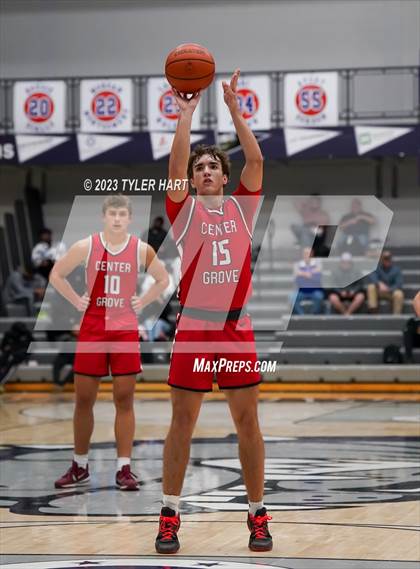 Thumbnail 1 in Indianapolis Crispus Attucks vs. Center Grove (Sneakers for Santa Shootout) photogallery.