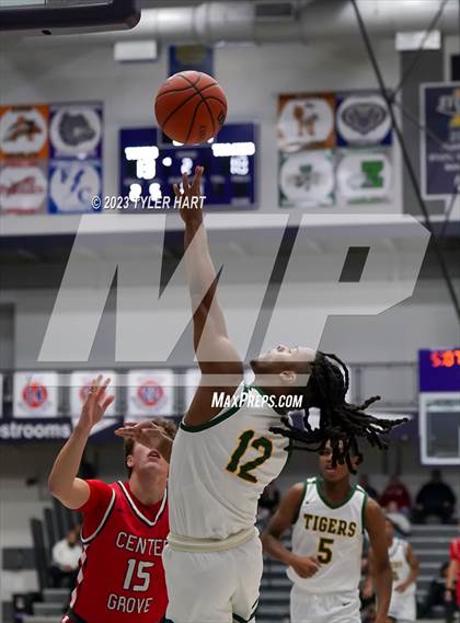 Thumbnail 2 in Indianapolis Crispus Attucks vs. Center Grove (Sneakers for Santa Shootout) photogallery.