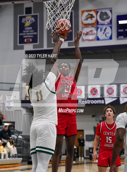 Thumbnail 2 in Indianapolis Crispus Attucks vs. Center Grove (Sneakers for Santa Shootout) photogallery.