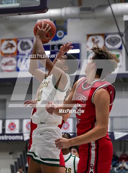 Thumbnail 2 in Indianapolis Crispus Attucks vs. Center Grove (Sneakers for Santa Shootout) photogallery.