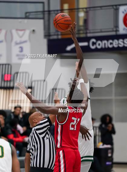Thumbnail 1 in Indianapolis Crispus Attucks vs. Center Grove (Sneakers for Santa Shootout) photogallery.
