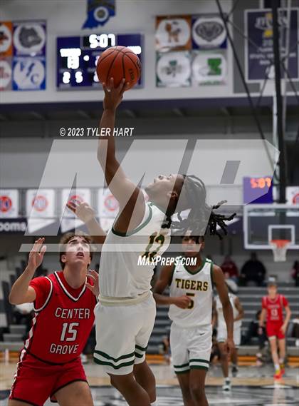 Thumbnail 1 in Indianapolis Crispus Attucks vs. Center Grove (Sneakers for Santa Shootout) photogallery.