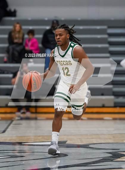 Thumbnail 1 in Indianapolis Crispus Attucks vs. Center Grove (Sneakers for Santa Shootout) photogallery.