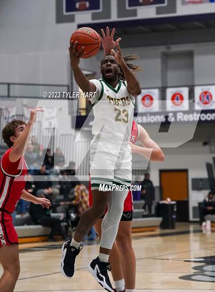 Thumbnail 1 in Indianapolis Crispus Attucks vs. Center Grove (Sneakers for Santa Shootout) photogallery.
