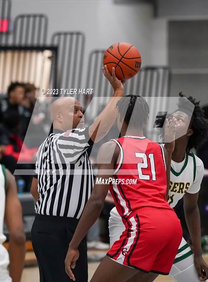 Thumbnail 2 in Indianapolis Crispus Attucks vs. Center Grove (Sneakers for Santa Shootout) photogallery.