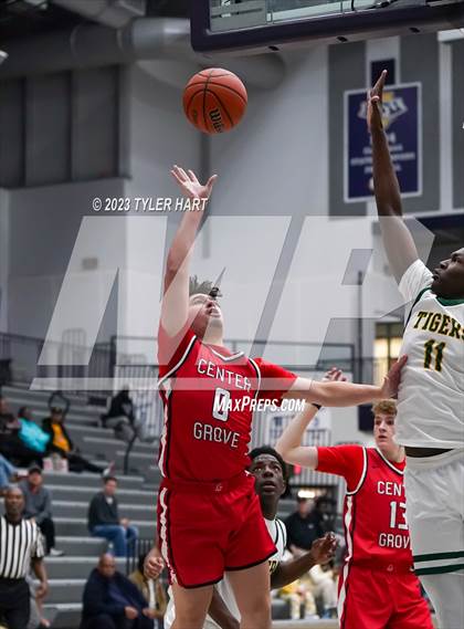 Thumbnail 1 in Indianapolis Crispus Attucks vs. Center Grove (Sneakers for Santa Shootout) photogallery.
