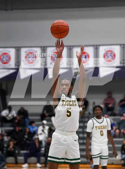 Thumbnail 1 in Indianapolis Crispus Attucks vs. Center Grove (Sneakers for Santa Shootout) photogallery.