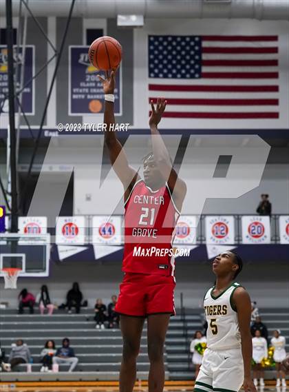 Thumbnail 1 in Indianapolis Crispus Attucks vs. Center Grove (Sneakers for Santa Shootout) photogallery.