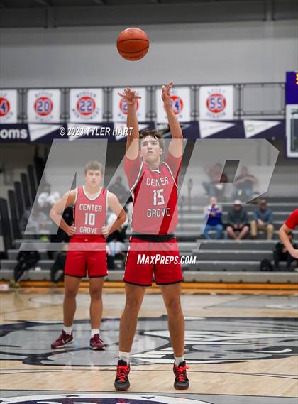 Thumbnail 2 in Indianapolis Crispus Attucks vs. Center Grove (Sneakers for Santa Shootout) photogallery.