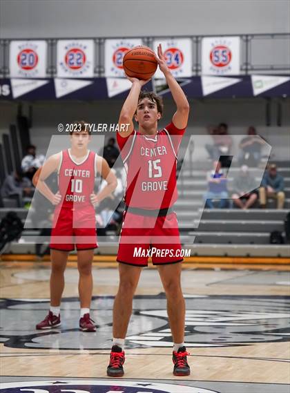 Thumbnail 3 in Indianapolis Crispus Attucks vs. Center Grove (Sneakers for Santa Shootout) photogallery.