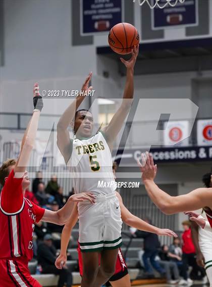 Thumbnail 1 in Indianapolis Crispus Attucks vs. Center Grove (Sneakers for Santa Shootout) photogallery.