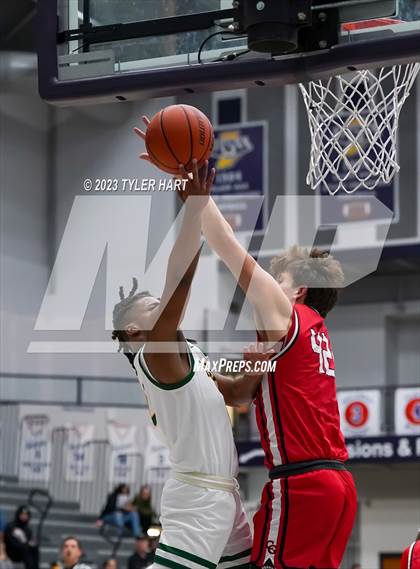 Thumbnail 1 in Indianapolis Crispus Attucks vs. Center Grove (Sneakers for Santa Shootout) photogallery.
