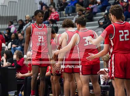 Thumbnail 3 in Indianapolis Crispus Attucks vs. Center Grove (Sneakers for Santa Shootout) photogallery.