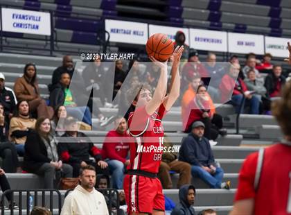 Thumbnail 1 in Indianapolis Crispus Attucks vs. Center Grove (Sneakers for Santa Shootout) photogallery.