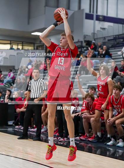 Thumbnail 3 in Indianapolis Crispus Attucks vs. Center Grove (Sneakers for Santa Shootout) photogallery.