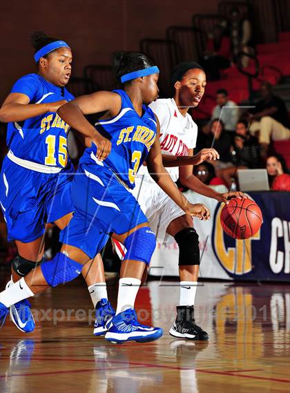 Thumbnail 3 in Serra vs. St. Bernard (CIF SoCal Regional D4 Final) photogallery.