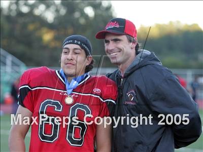 Thumbnail 1 in Ferndale vs Salesian (Class A Section Final) photogallery.