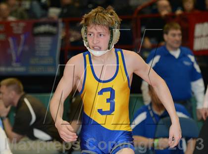 Thumbnail 1 in 2013 NYSPHSAA Boys Wrestling Championships (D2 Semifinals) photogallery.