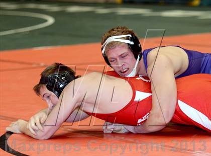 Thumbnail 2 in 2013 NYSPHSAA Boys Wrestling Championships (D2 Semifinals) photogallery.
