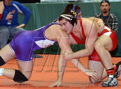 Thumbnail 2 in 2013 NYSPHSAA Boys Wrestling Championships (D2 Semifinals) photogallery.