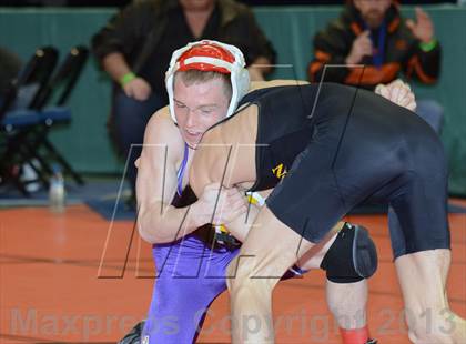 Thumbnail 3 in 2013 NYSPHSAA Boys Wrestling Championships (D2 Semifinals) photogallery.