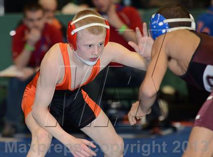 Thumbnail 2 in 2013 NYSPHSAA Boys Wrestling Championships (D2 Semifinals) photogallery.