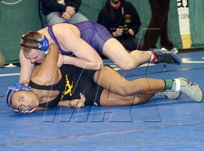 Thumbnail 2 in 2013 NYSPHSAA Boys Wrestling Championships (D2 Semifinals) photogallery.